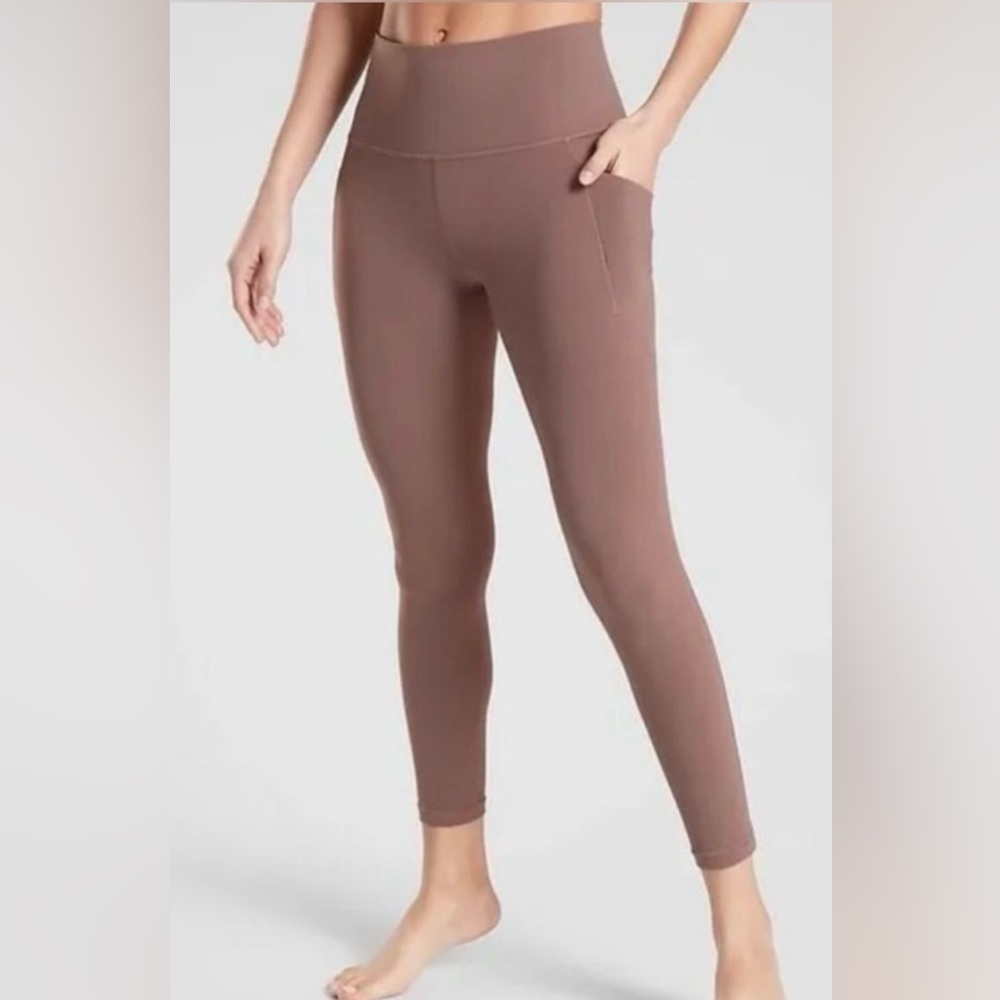 Athleta Mauve Pocket Tights